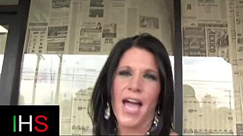 Wonderful milf getting fucked by black guy in cowgirl