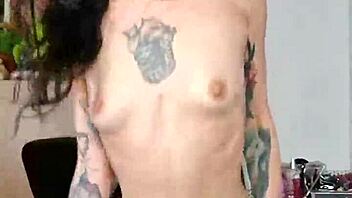 Tall skinny girl rides cock to moaning orgasm with squirting pov