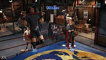 Topless Tifa Does Pullups In FFVIIR