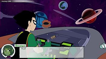 i'm fucking starfire in 18titans part 35, it's so hot.