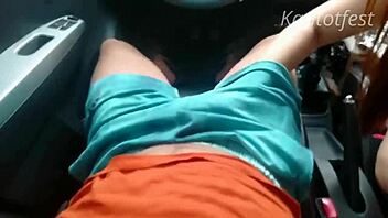 pinay couldn't pay taxi, so she blew the driver