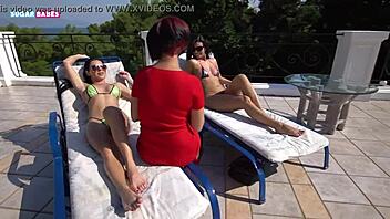 Watch oiled lesbians rub to orgasm?