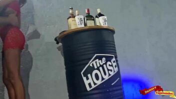 Live sex at pool party with skinny Latinas in rough lesbian action.