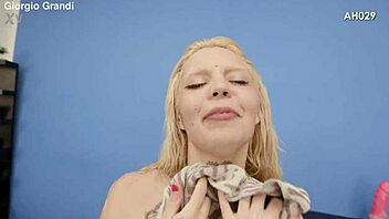 What's Behind The Scenes With Georgia Koneva And Kyra's Big Black Cock Action?