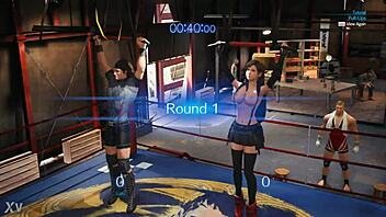 Topless Tifa Does Pullups In FFVIIR