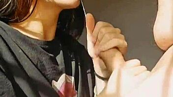 Detailed verification video showing amateur blowjob techniques