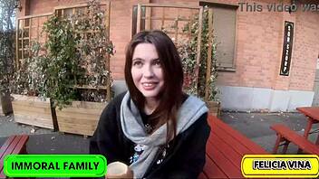 Felicia Vinas' Hungarian Ass Devours Cock And Cum In Budapest