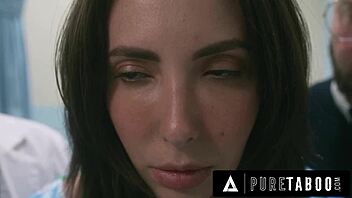 Pure Taboo Pregnant Casey Calverts Gangbang Dream Halted By Husbands Cheating With Leana Lovings