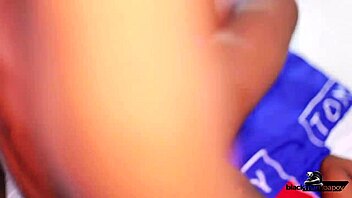 Horny teen bitch cums all over pato's big black cock