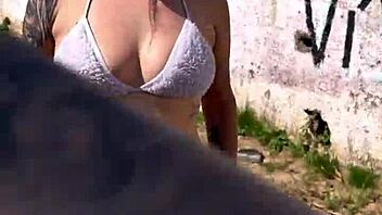 Prostitute Fucks Me For Free In The Woods After Highway Chat