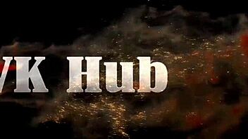 Hard double penetration with big ass slut. Anal orgasm part 2.