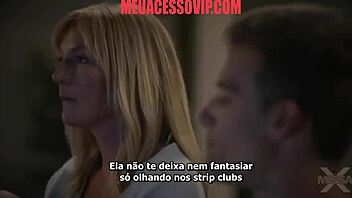 European mother-in-law moment in front of son-in-law, subtitled.