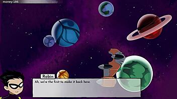 i'm fucking starfire in 18titans part 35, it's so hot.