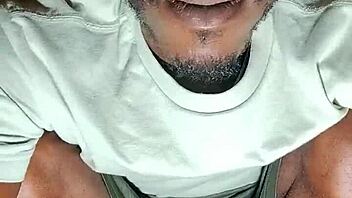 The beautiful mature woman waits for her husband to pick her up