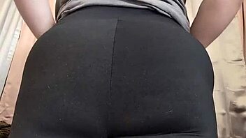 Your face goes here, leggings on or off?