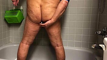 Shower Warm Up with Vibrator