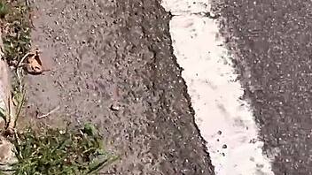 Prostitute Fucks Me For Free In The Woods After Highway Chat