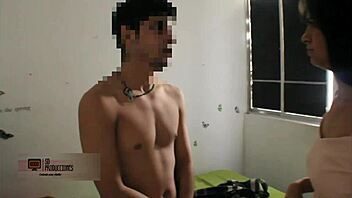 Stepdaughter Allows Dick Rubbing to Slide Inside Silently During Creampie