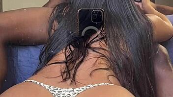 She Enjoys BBC While Husband’s Away - Amateur Couple Nysdel Face Fucking