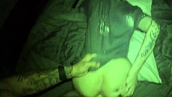 That goth girl is getting her pretty pussy fucked late at night