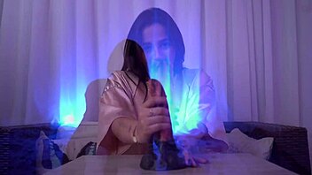 Sexy Nataly Fantasizes While Using a Huge Dildo for Intense Pleasure. Watch Her Big Ass and Tits in Action!