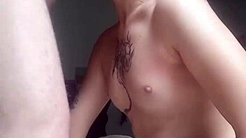 This trained slut swallows the uncut dick whole, fast and hard, wasting no drop