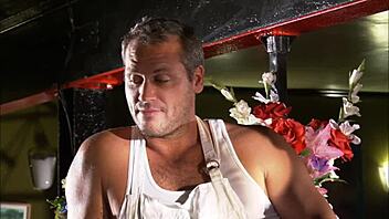 Beautiful blonde and brunette girls banging in bisexual group muff diving!