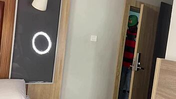 threesome with two best friends in the bedroom