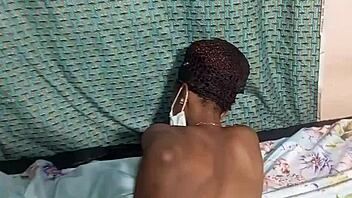 Sex in the mood on my bed small waist tease 👀