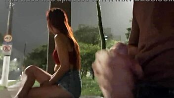 tirei pau pra fora no ponto de onibus