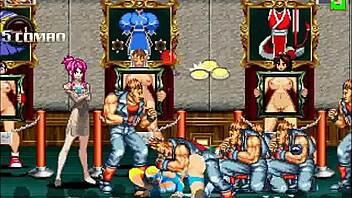 Hentai Mugen Rainbow Mika gets fucked by multiple partners