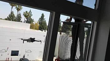 caught girlfriend riding and creampied her pussy