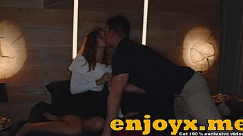 Agatha, blow Jason's cock hard?