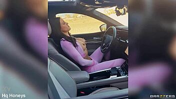 horny milf penny barber gets a cumshot in the wild