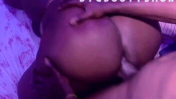 Pounding My Big Black Booty Hard