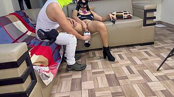 my dirty secret watching stepdaughter pleasure her big pussy?