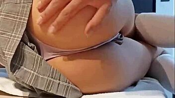 sexy colegiala gets her tanguita ripped off and fucked hard by classmate