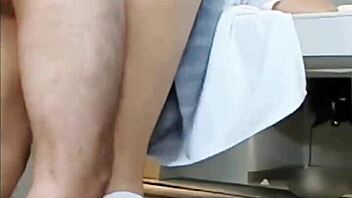 sexy colegiala gets her tanguita ripped off and fucked hard by classmate