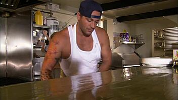 Beautiful blonde and brunette girls banging in bisexual group muff diving!