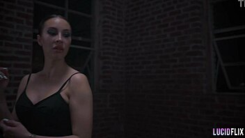 Melissa Stratton licks and fucks doggystyle with big tits 😏