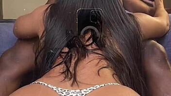 She Enjoys BBC While Husband’s Away - Amateur Couple Nysdel Face Fucking