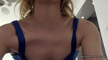 sweet girlfriend gets anal banged in doggy style