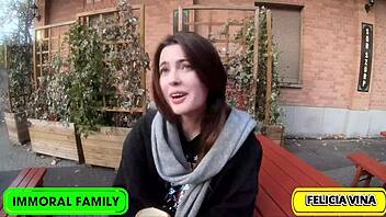 Felicia Vinas' Hungarian Ass Devours Cock And Cum In Budapest