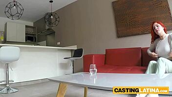 curvy latina milf from colombia gets rough fucked at fake casting 😈