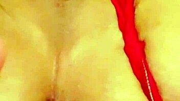 Shemale Shows Off Her Wide Open Playground