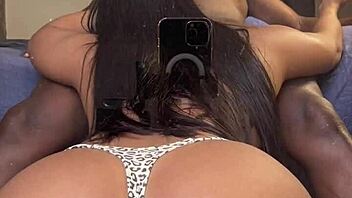 She Enjoys BBC While Husband’s Away - Amateur Couple Nysdel Face Fucking