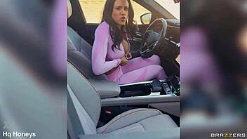 horny milf penny barber gets a cumshot in the wild