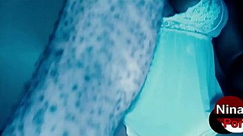 Ebony teen sucks monster cock then doggystyle orgasm