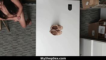 asian teen 18+ fucked deep for thieving 😏