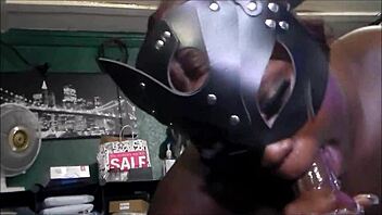 beautiful amateur with natural tits enjoys cum in mouth pov scene